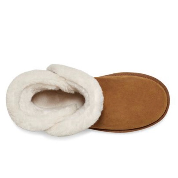 🌱NEW🌱 UGG Koolaburra “Delene” Fur Mini Boots - Picture 6 of 8